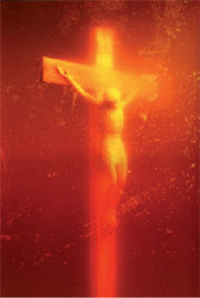 Andres Serrano: „Piss Christ”, 1987, Cibachrome, 152 x 101 cm