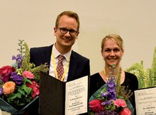 Die Preisträger der DAIG-Nachwuchsforscherpreise:  Dr. Philipp de Leuw & Dr. Ulrike Mock