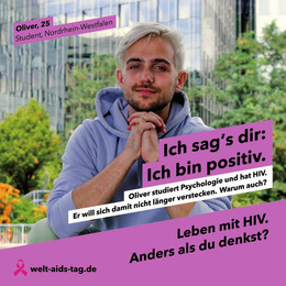 „Leben mit HIV. Anders als du denkst?“