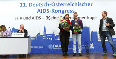 Am Ende eines gelungenen Kongresses: Nicole Kamga, Jörn Valldorf, Prof.in Clara Lehmann, PD Dr. Christoph Boesecke und Dr. Jan Thoden