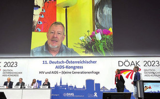 Prof. Dr. Jürgen Rockstroh bei der Abschlussveranstaltung des DÖAK