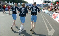 HIV-Positive laufen Berlin-Marathon