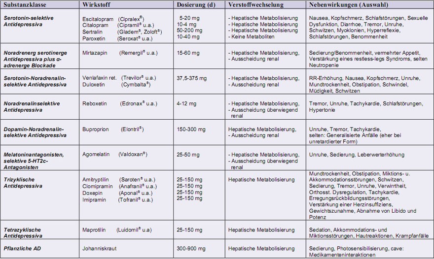 Ausgabe 4/2009: MARTIN SCHÄFER, ESSEN - Antidepressive