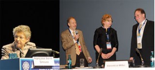 Die European Aids Clinical Society ehrte Nobelpreisträgerin Prof. Françoise Barré-Sinoussi, Paris/Frankreich