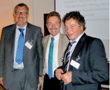 Expertentreffen in Hannover: J. Rockstroh; R. Schmidt und F. Bindert (BMG)