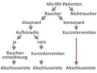 Abb. 1  Ablauf der SMOKE-Studie