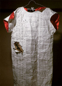 „Vestment“, 1993, Mixed Media