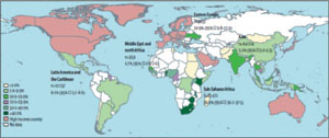 Abb. 3  HIV-Prävalenz bei weiblichen Prostituierten 2007-2011