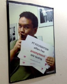 PT foundation offers free anonymous HIV testing