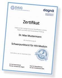 DAIG-Zertifikat