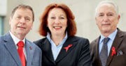 Dr. Ulrich Heide, Prof. Dr. Elisabeth Pott, Dr. Christoph Uleer  (v.l.)