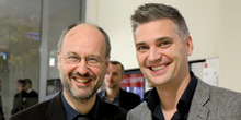 Dr. Stefan Esser und Prof. Dr. Jonah Sacha