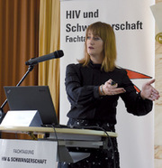 Leiterin der HIV Women ́s Clinic in Brighton:  Prof. Yvonne Gilleece © Annette Haberl