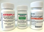Die drei für die Primärtherapie zugelassenen NNRTI-STRs (für Atripla® gibt es Generika)