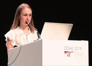 Der DÖAK, Plattform für junge Wissenschaftler*innen; hier Maren Braun aus Frankfur