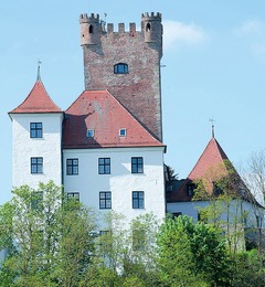 DGI-Jahrestagung – Rückblick  Die erste DGI-Jahrestagung fand im März 1974 in der Reisensburg bei Günzburg/Donau statt. Der Klausurcharakter der Burgveranstaltungen formte die relativ kleine Zahl der Engagierten zu einer verschworenen Infektiologen-Gemeinschaft. Die Gesellschaft wuchs langsam. Dies erlaubte ein vieljähriges Festhalten an der zwar traumhaft gelegenen und gestalteten, aber doch räumlich sehr begrenzten Tagungsstätte. Mitte der 80er Jahre wurde es immer deutlicher, dass die Zukunft der Gesellschaft nicht in der bajuwarischen Burgabgeschiedenheit zu suchen war, sondern in der Gemeinschaft mit fachverwandten Gesellschaften, vor einer breiteren wissenschaftlichen Öffentlichkeit. Die Planungen für einen ersten nationalen Infektiologie- und Tropenmedizin-Kongress begannen 1987. Die DGI und die beteiligte Deutsche Tropenmedizinische Gesellschaft (DTG) gingen bereits damals von einer gesamtdeutschen Zusammenkunft aus und Renate Baumgarten aus Ost-Berlin und Hans Dieter Pohle aus West-Berlin organisierten schließlich nach der Wende gemeinsam den ersten nationalen Kongress, KIT – Kongress für Infektiologie und Tropenmedizin. Er fand 1991 in Berlin-Hohenschönhausen statt. Seither findet der KIT alle zwei Jahre statt.   © uni-ulm – Wissenschaftszentrum Schloss Reisensburg