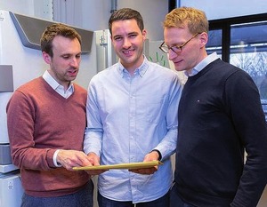 von links: Henning Grüll, Philipp Schommers und Florian Klein© Uniklinik Köln/Thies Schönin