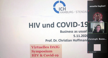Virtuelles DAIG-Symposium zu HIV und SARS-CoV-2