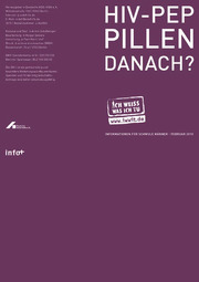 Flyer der Deutschen Aidshilfe von 2010