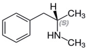 Abb. 1 Methamphetamin Struktur ©Wikipedia