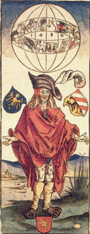 Historische Darstellung eines Syphilitikers von Albrecht Dürer aus dem Jahr 1496